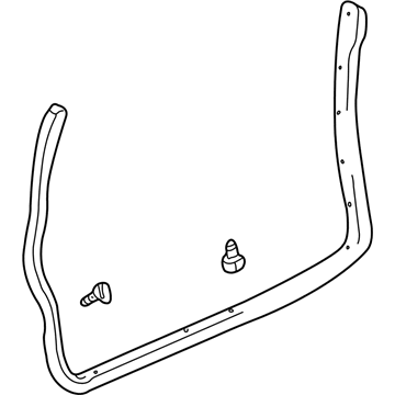 Toyota 67861-0C020 Weatherstrip