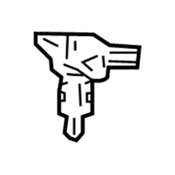 Toyota Crown Signia Mass Air Flow Sensor - 22204-75040