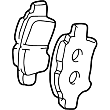 Toyota 04465-17140 Pads
