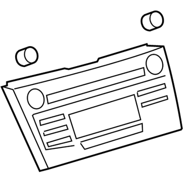 86120-33A01 Toyota AM/FM Cd Illustration 1 of 1