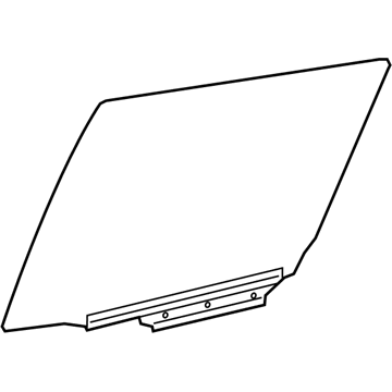Toyota 68103-F4010 Door Glass