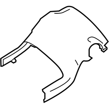 Toyota 45286-12660-C0 Upper Column Cover