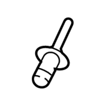 Toyota 90269-A0006 Frame Molding Rivet