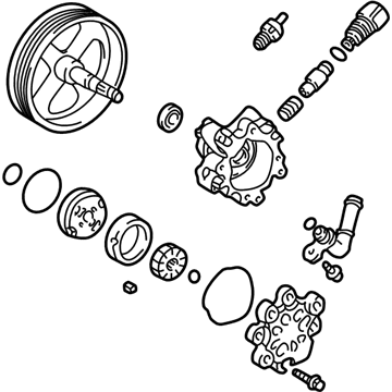 Toyota 44310-06071 Power Steering Pump