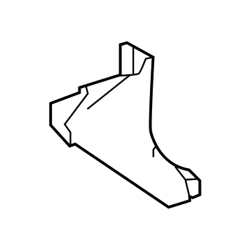 Toyota 62111-60210-C0 Cowl Trim