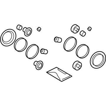 Toyota 04479-02500 Caliper Repair Kit