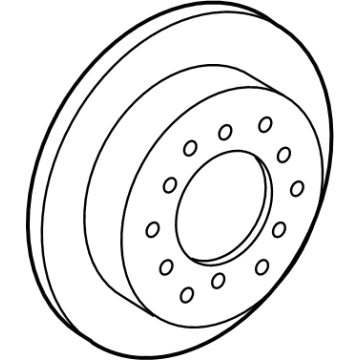 Toyota Tundra Brake Rotor - 42431-0C020