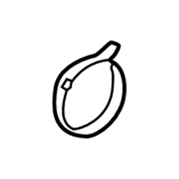 42345-16020 Toyota Clamp, Rear Outer Illustration 1 of 1