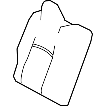 Toyota 71077-0Z332-26 Seat Back Cover