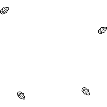 Scion 90467-10188 Side Trim Panel Retainer