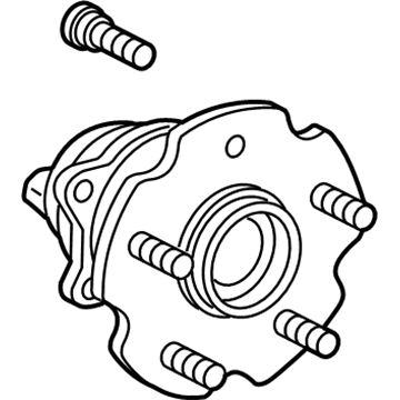 Toyota 42450-0R010 Hub & Bearing