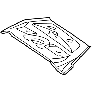 Toyota 58211-47901 Center Floor Pan