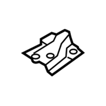 Toyota SU003-01243 Apron Assembly Retainer Bracket