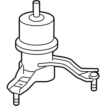 12362-0P090 Toyota Side Mount, Passenger Side Illustration 1 of 1