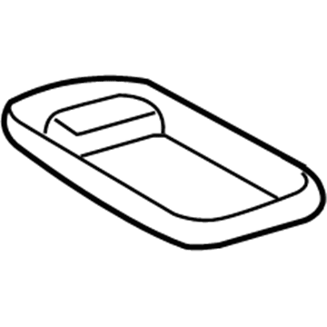 Toyota 81241-AA010 Dome Lamp Lens
