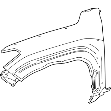 Toyota 53811-35440 Fender