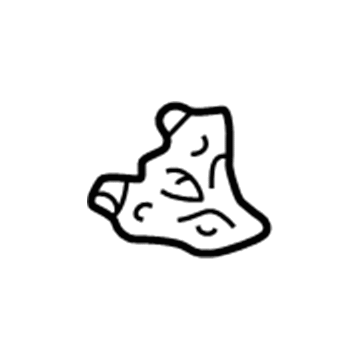 Toyota 53857-35020 Flare Front Bracket