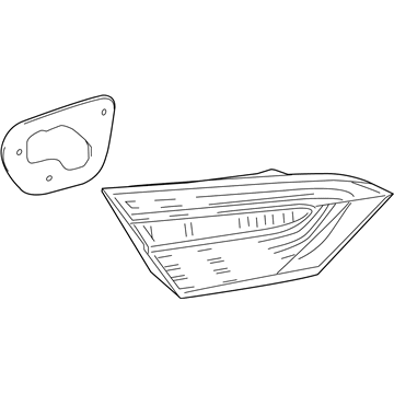 Toyota 81581-33210 Backup Lamp