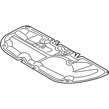 53341-0R060 Toyota Insulator, Front Illustration 1 of 1