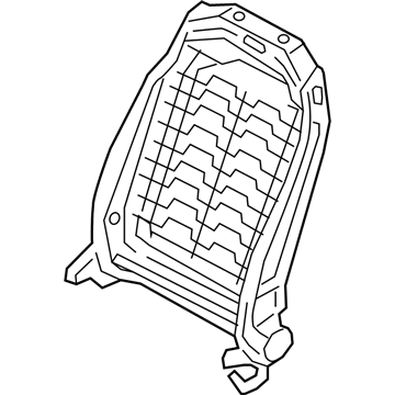 Toyota 71630-WAA03 Seat Back Frame