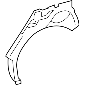 Scion 61631-52070 Outer Wheelhouse