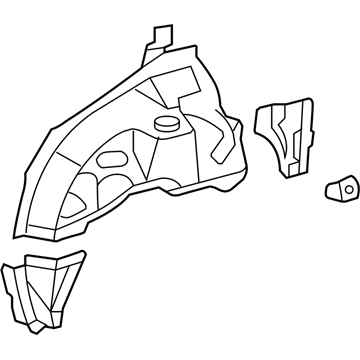 Scion 61607-52200 Inner Wheelhouse