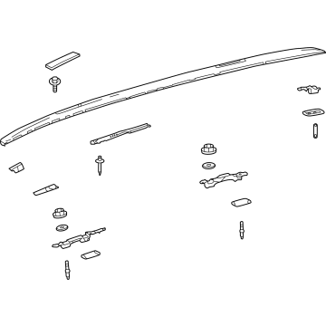 Toyota 62403-0R110-C0 Luggage Rack
