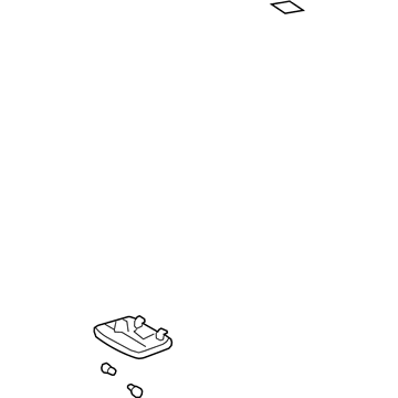 Toyota 81240-0C060-E0 Dome Lamp