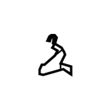 71873-06080 Toyota Lower Shield, Front Driver Side Illustration 1 of 1