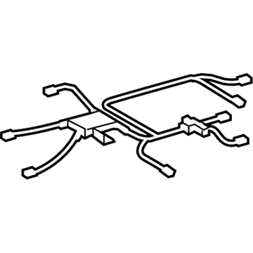 82192-02040 Toyota Wire Harness, Driver Side Illustration 1 of 1