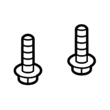 Toyota 90118-WBA34 Rear Brace Bolt