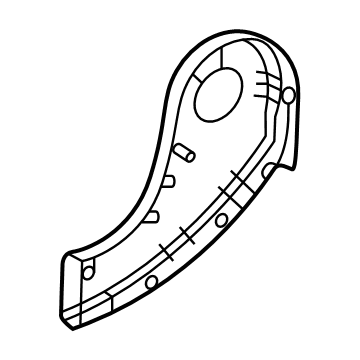 Toyota 71833-0C120-C0 Outer Cover