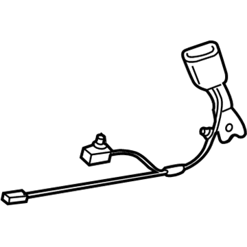 Scion 73230-21090-B0 Buckle