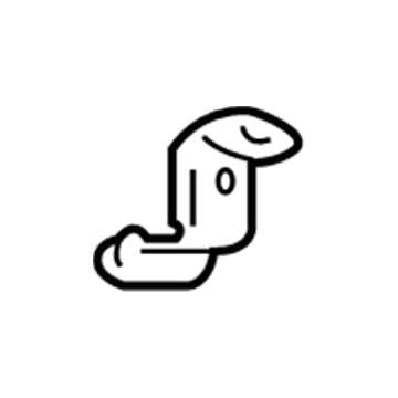 16611-25010 Toyota Reservoir Bracket Illustration 1 of 1