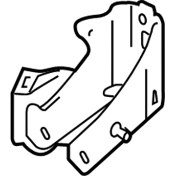 12311-28120 Toyota Front Mount Bracket Illustration 1 of 1