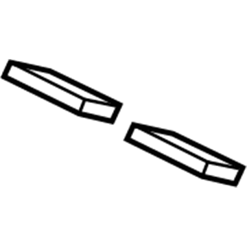 55448-47060 Toyota Insulator Cushion Illustration 1 of 1