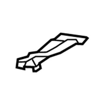 55084-47020 Toyota Side Cover, Driver Side Illustration 1 of 1