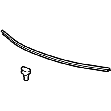 53383-47080 Toyota Seal To Cowl Illustration 1 of 1