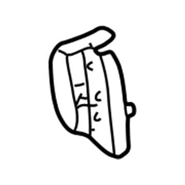 Toyota 61625-34020 Pocket