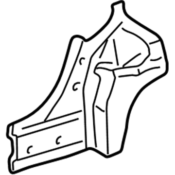 Toyota 61607-34010 Inner Reinforcement