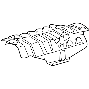 Toyota 58327-33010 Heat Shield