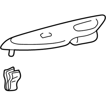 Toyota 74271-47010-B0 Switch Bezel