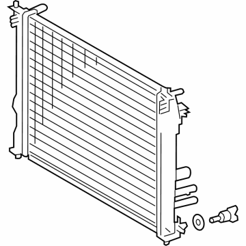 Toyota 16400-F0021 Radiator