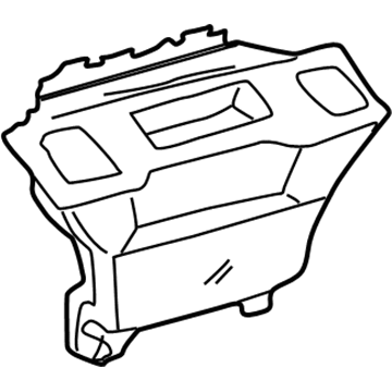 Toyota 87201-08030 Duct