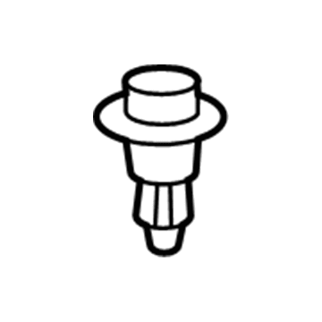 Toyota 52161-02020 Bumper Cover Upper Clip