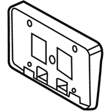 Toyota 52114-06170 License Bracket