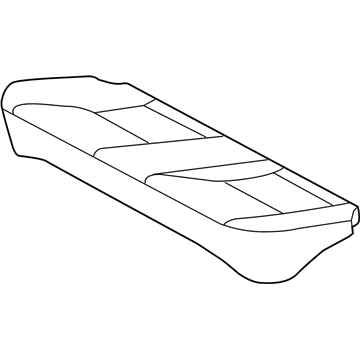 Toyota 71075-0D821-C0 Cushion Cover