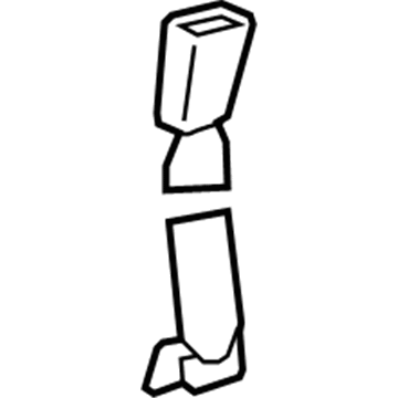 Toyota 73330-48020-B0 Buckle End