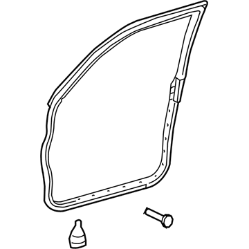 Toyota 67861-60150 Door Weatherstrip