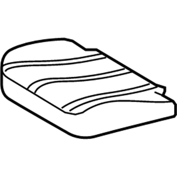 Toyota Venza Seat Cushion - 71612-0T010